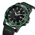 Hot Sale Big Watches Men Fashion Large Dial Leather Band Sport Calendar Japan Quartz Movement Wristwatch WWOOR 8834